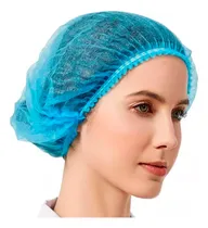 Comprar Gorro Plisado Desechable Cofia 100 Piezas Unitalla Cómodo