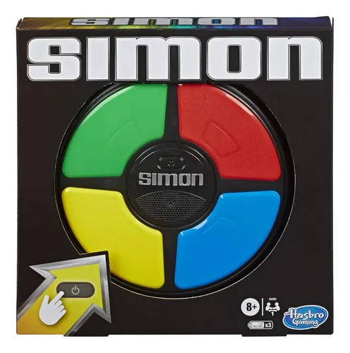 Jogo De Memória Eletrónico Portátil Hasbro Gaming Simon C...