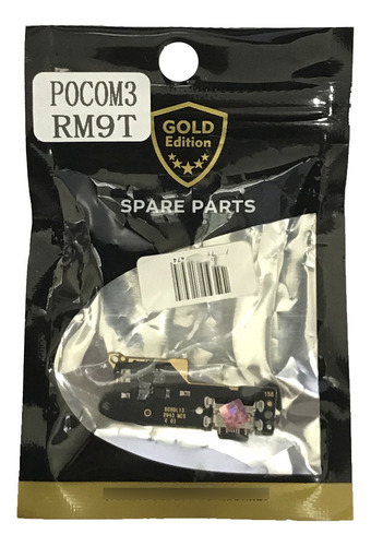 Placa De Carga Gold Edition Compativel Com Redmi Poco M3