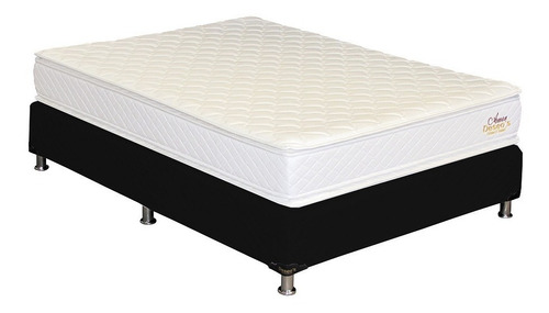 Sommier 2 Plazas Deseos Línea Amor Esp D30 Doble Pillow Top