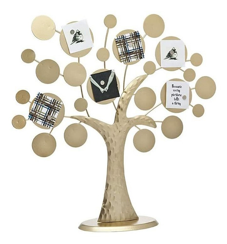 Philip Whitney Metal Family Tree Magnetic  Porta Retrato  D