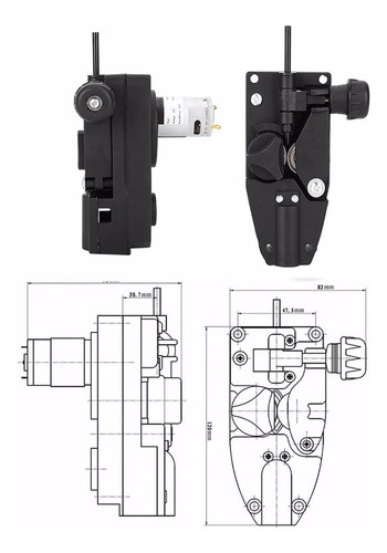 . Motor De Alimentação De Arame Em Rolo De 24v 10w