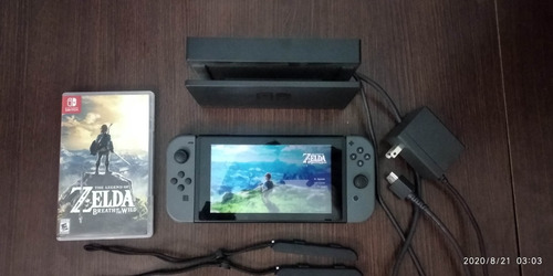 Nintedo Switch + Zelda Breath Of The Wild