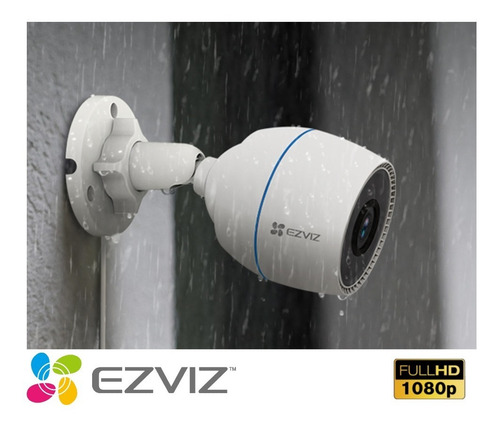 Camara Ip Wifi 2mp Fhd Modelo C3tn Husky Light Ezviz C3wn