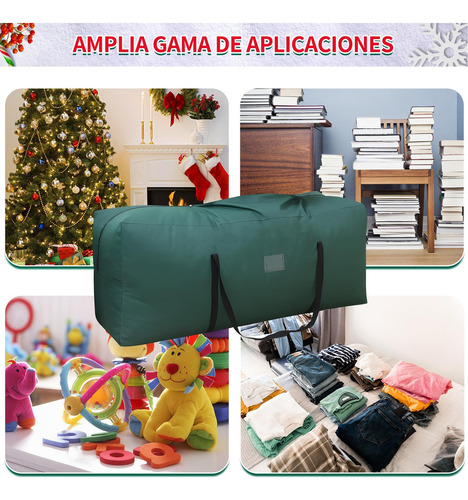 R0x Bolsa Para Arbol De Navidad, 135*40*50cm Bolsa Para