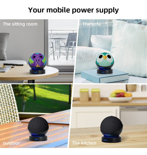 Base De Batería Liboer Para Echo Dot 5ª Generación Y Homepod