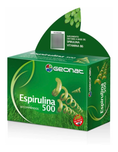 Espirulina 500 (60 Comp) - Geonat