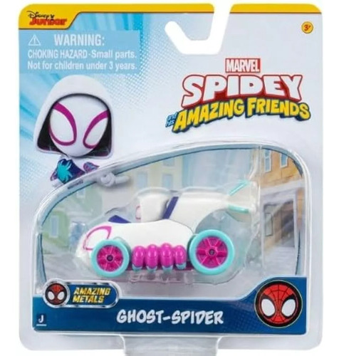 Auto Ghost Spider Spidey Y Sus Fabulosos Amigos. Disney  