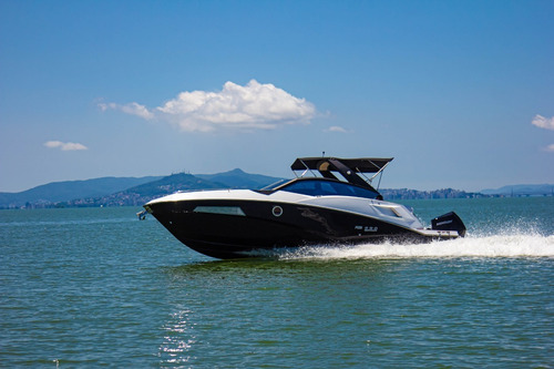 Imagem 2 de 14 de Lancha Fs 290 Wide Outboard (popa) Dir. De Fábrica - 250 Hp