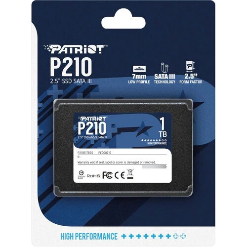 Disco Duro Solido Ssd Patriot P210 1tb Sata 