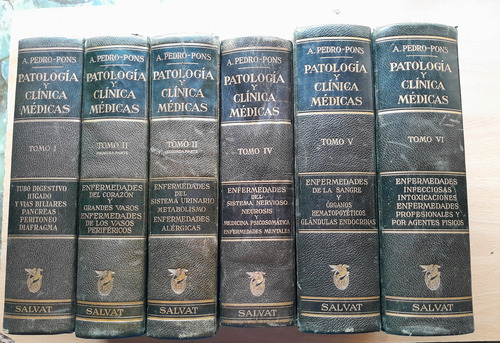 Pedro Pons - Patología Y Clínica Médicas 6 Tomos - Envíos (Usado)