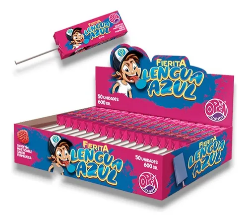 Chupetin Masticable Fierita Super Tatoo X50 U