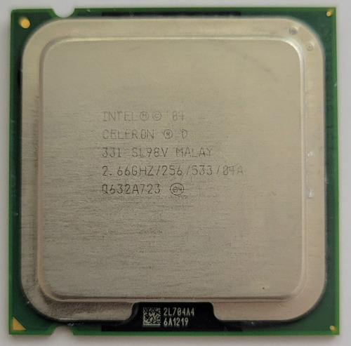 Procesador  Intel Celeron D 331  Sl98v 2.66ghz /256/533/775