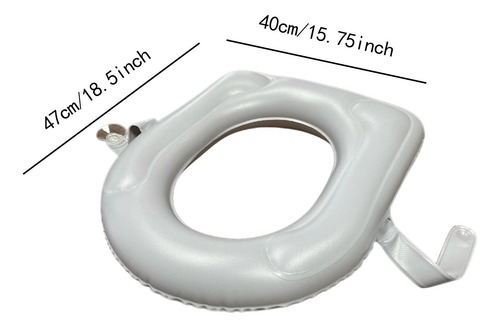 Cojín De Soporte De Inodoro Inflable, Asiento De Inodoro