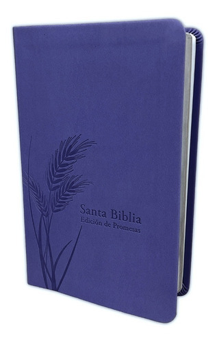 Biblia De Promesas Tamaño Manual Rvr1960 Imitación Piel Lavanda, De Reina Valera 1960. Editorial Unilit, Tapa Blanda En Español, 2015