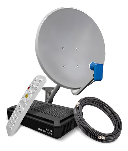 Kit Simple Tv Decodificador Hd Lh01-o-303 + Antena
