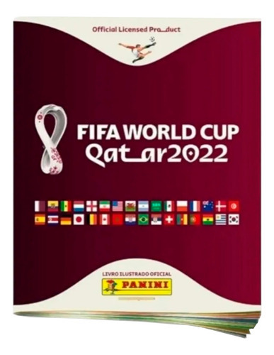 Folleto de la Copa del Álbum 2022 sin tarjetas adhesivas Qatar 2022