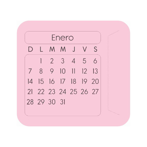 Repuesto Cuaderno Inteligente, Calendario Señalador