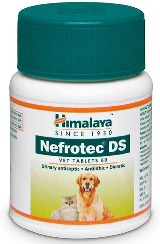 Nefrotec Suplemento Caninos Y Felinos Tabletas X 60 