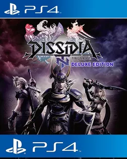 Dissidia Final Fantasy Nt Ps4 Deluxe Edition Ff