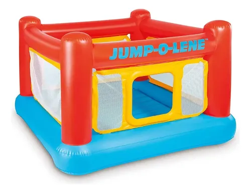 Brincolín Inflable Intex Para Niños Jump-o-lene 48260np Rojo | Meses ...