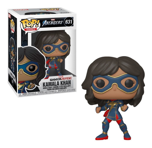 Figura Kamala Khan Marvel Avengers Vengadores #631