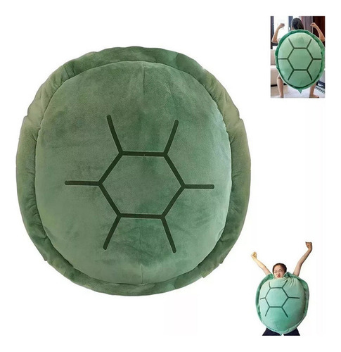 Cojín Turtle Power Shell Con Caparazón De Tortuga B