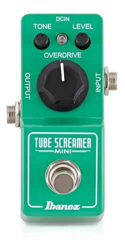 Pedal Ibanez Tube Screamer Ts Mini 