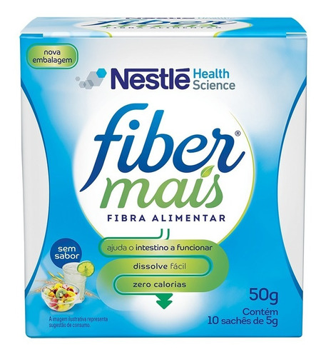 Nestlé Suplemento De Fibras Fiber Mais 50gr