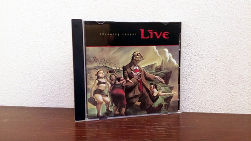 Live - Throwing Copper * Cd Made In Usa * Muy Buen Estado