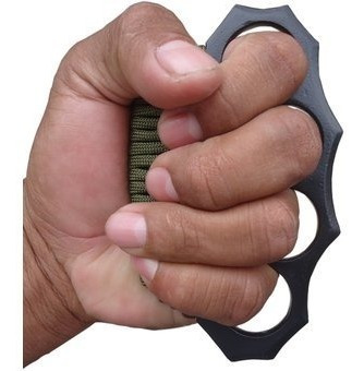 Imagen 3 de 5 de Manopla Táctica De Combate Con Cuerda Para Mejor Agarre