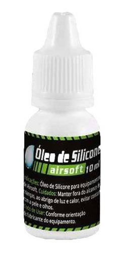 Óleo De Silicone Leão 10ml Para Pistola Rifle Airsoft