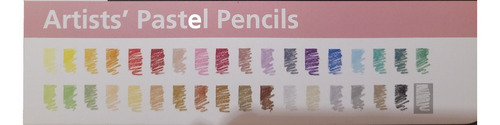 Imagen 4 de 5 de Lápiz Pastel Daler & Rowney Estuche 36 Pzs.