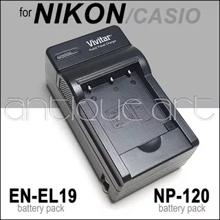 A64 Cargador Bateria En El19 Nikon Coolpix Casio Np-120