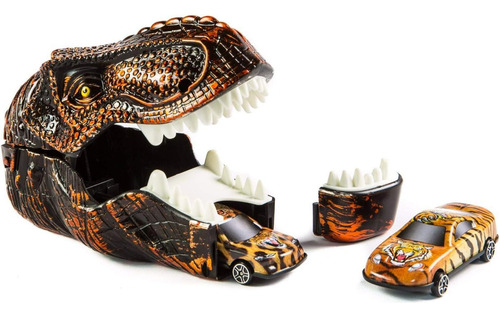 Kovot Dinosaur Car Shooter Playset: 2 Cabeças De Dinossauro