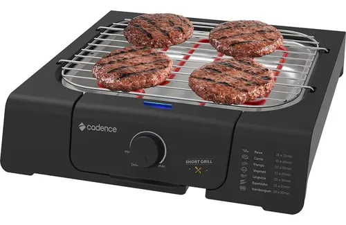 Churrasqueira Elétrica Cadence Short Grill
