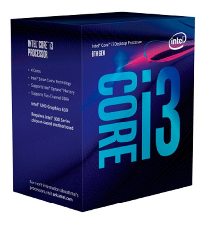 Imagen 5 de 6 de Procesador Intel Coffelake Core I3 9100f 3.6 Ghz S1151