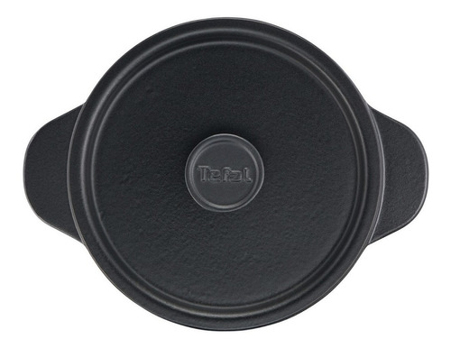 Olla Tefal Hierro Fundido/antiadheren 20cm + Tapa Tradition Color Negro