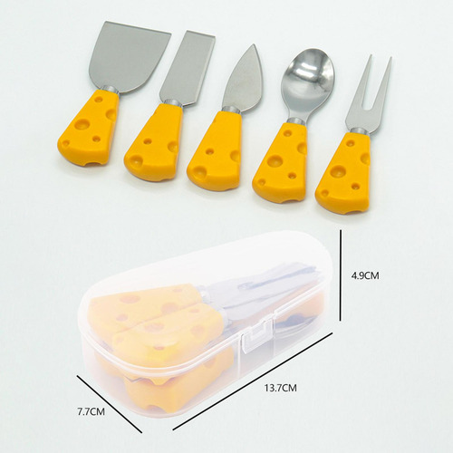5x Cuchillos Para Queso, Cuchillos Para , Juego De Cuchillos
