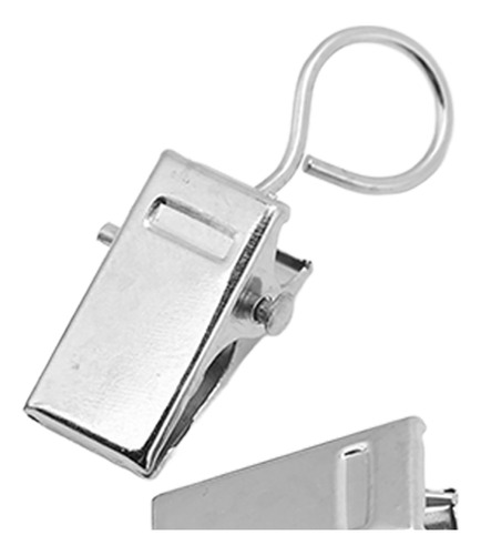 Clips Para Cortinas, 100 Piezas, De Metal De Primera Calidad