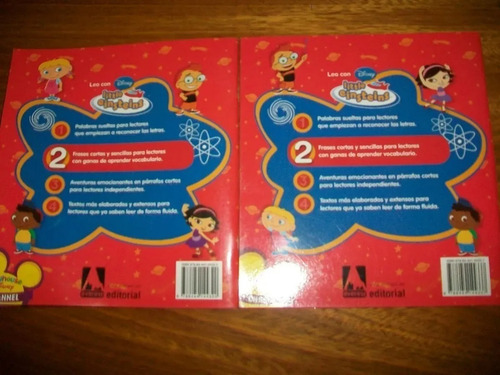 Cuentos Infantiles Disney Little Einstein Precio X 2 S/uso