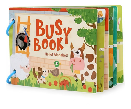 Montessori Busy Book Libro Actividades Estimulacion Temprana