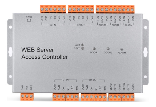 Placa De Control De Acceso De 2 Puertas Con Alarma De Incend