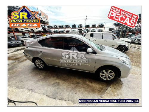 Sucata Para Retirada De Peças Nissan Versa Flex 2014