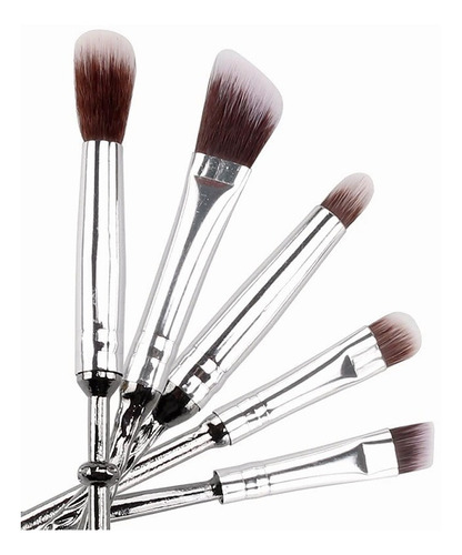 Imagen 2 de 9 de Set De 5 Brochas Y Pinceles De Maquillaje Harry Potter