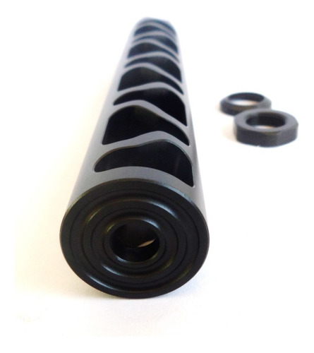 Imagen 4 de 5 de Freno De Boca Muzzle Brake .223/5.56 Rompe Flama 6 Pulgadas