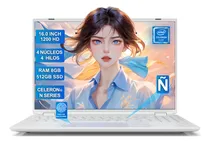 Comprar Ultrabook Bigview Xbook Plateado 16 Inch Laptop Gamer Intel Celeron N5095 Notebook 8gb De Ram 512gb Ssd Intel Uhd Graphics 600 Top 60 Hz 1920x1200px 16:10 Windows 11 Pro Plateada