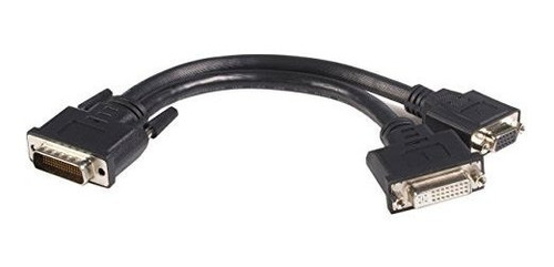 Cable Divisor Dms 59 A Dvi/vga - 8in - Negro