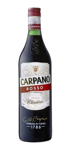 Aperitivo Carpano Rosso 950ml Zetta Bebidas