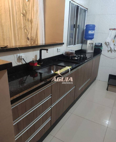 Imagem 4 de 18 de Cobertura Com 2 Dormitórios À Venda, 55 M² + 55 M² Por R$ 380.000 - Vila Tibiriçá - Santo André/sp - Co1130
